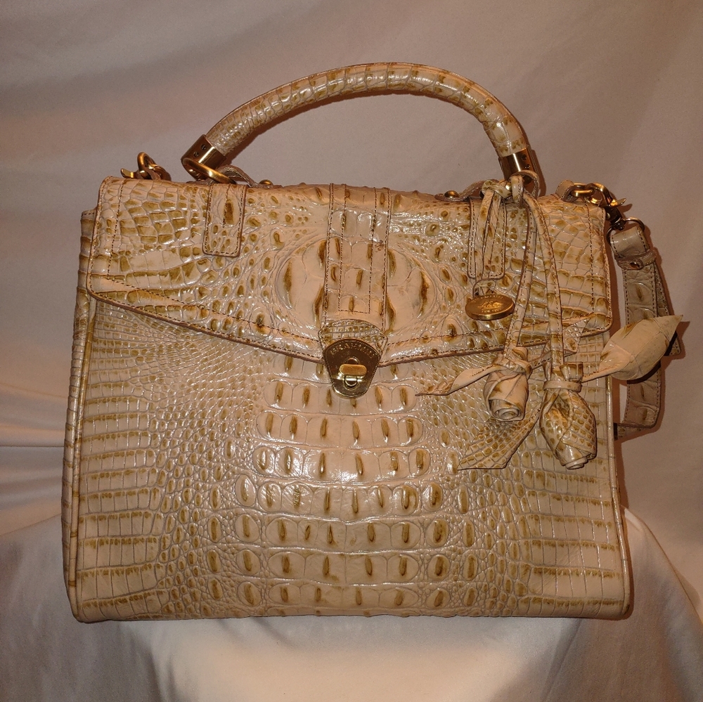 Brahmin Rose Lady Handbag
